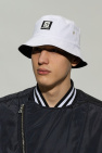 Balmain BLACK Bucket hat with logo