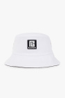 Balmain BLACK Bucket hat with logo