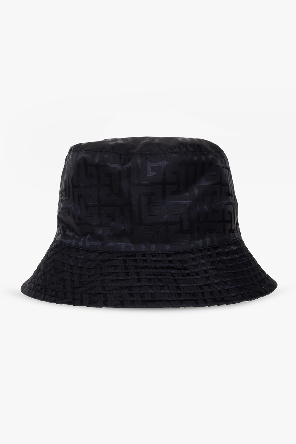 Balmain Monogrammed reversible bucket hat