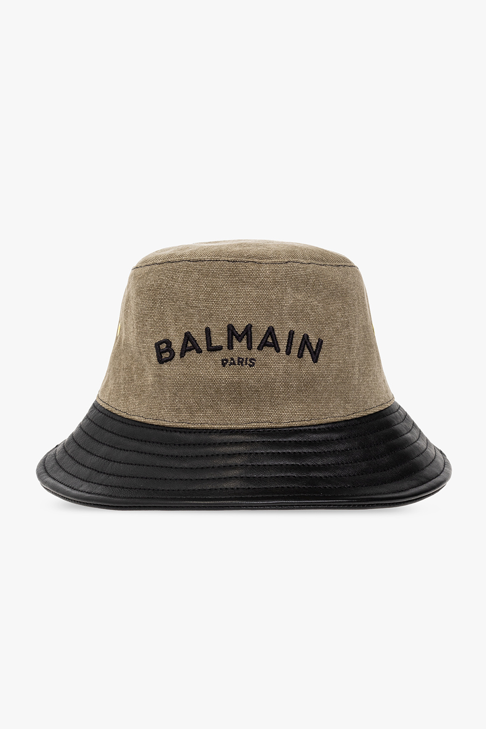 Balmain lace-trim cap Toni neutri