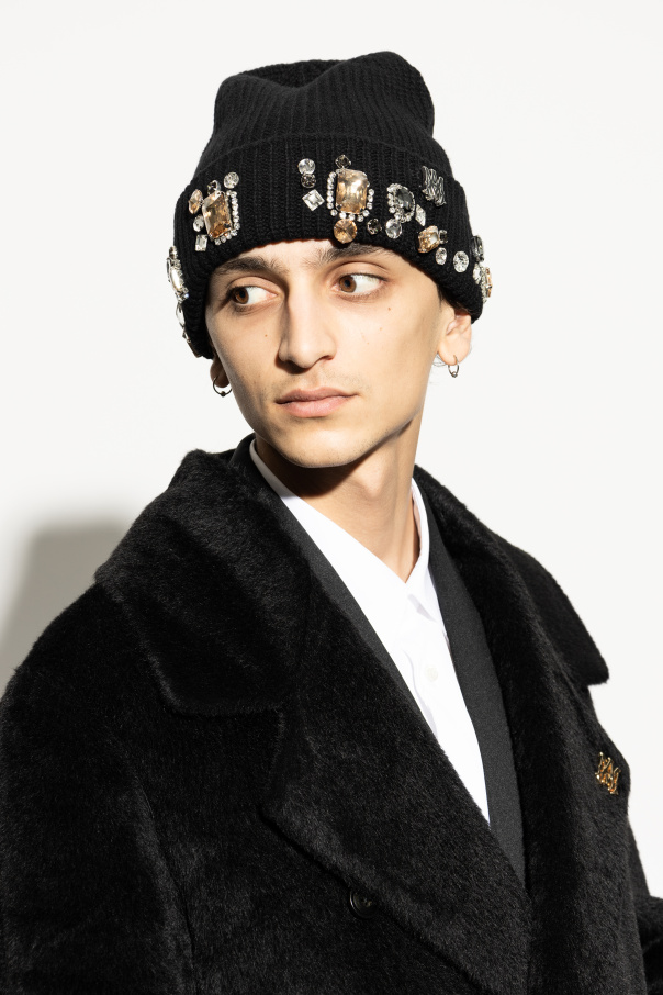 Amiri Cap with appliqués