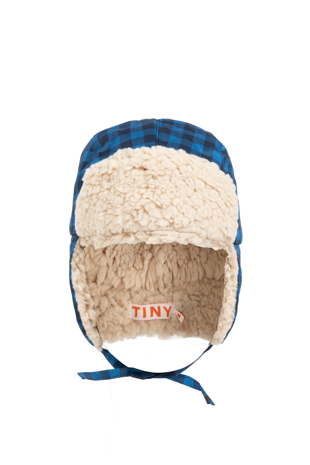 Tiny Cottons Hat with check pattern