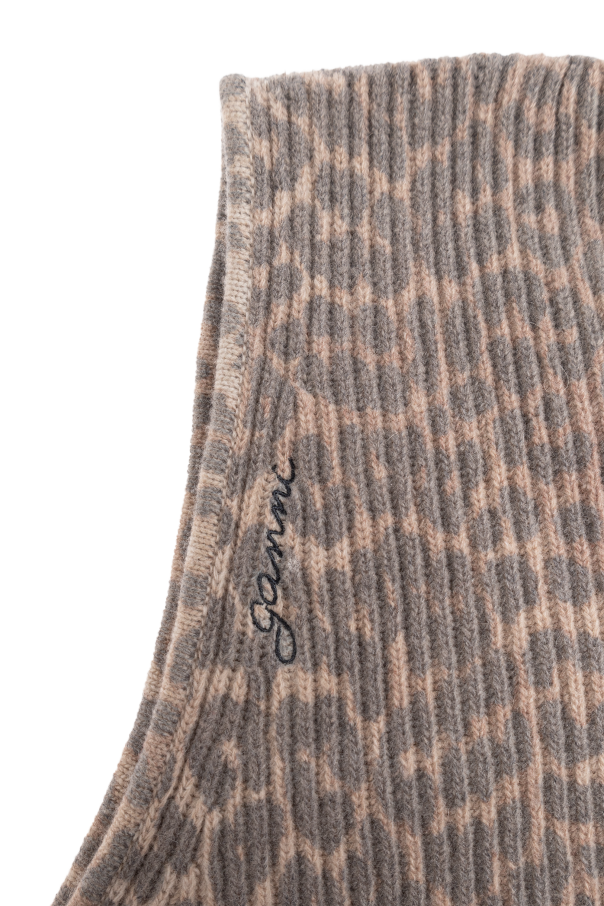 Ganni Balaclava with logo