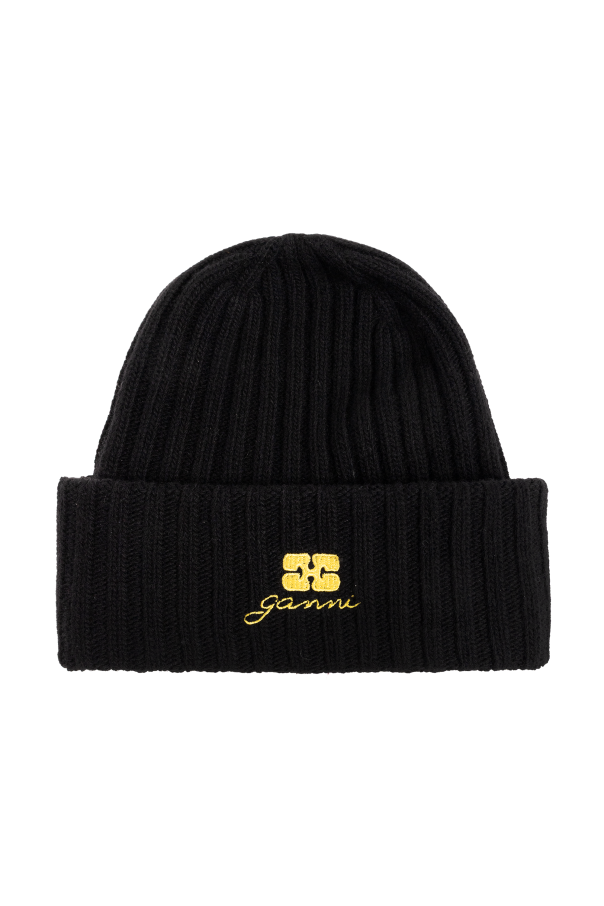 Cap with embroidered logo od Ganni