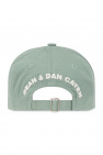 Dsquared2 grey cashmere baseball cap