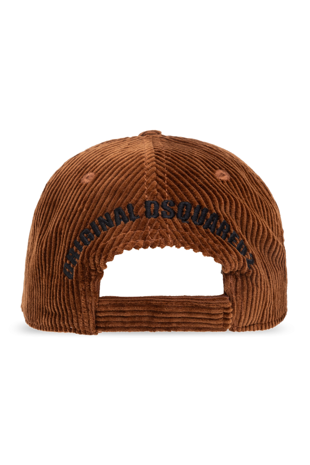 Dsquared2 Baseball cap with raw cut visor