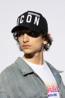 Dsquared2 fucking awesome velcro volley strapNew cap black