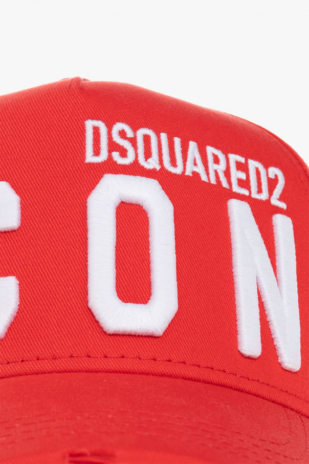 Dsquared2 Panel bros Hat with visor