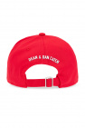 Dsquared2 embroidered-logo baseball cap Rot