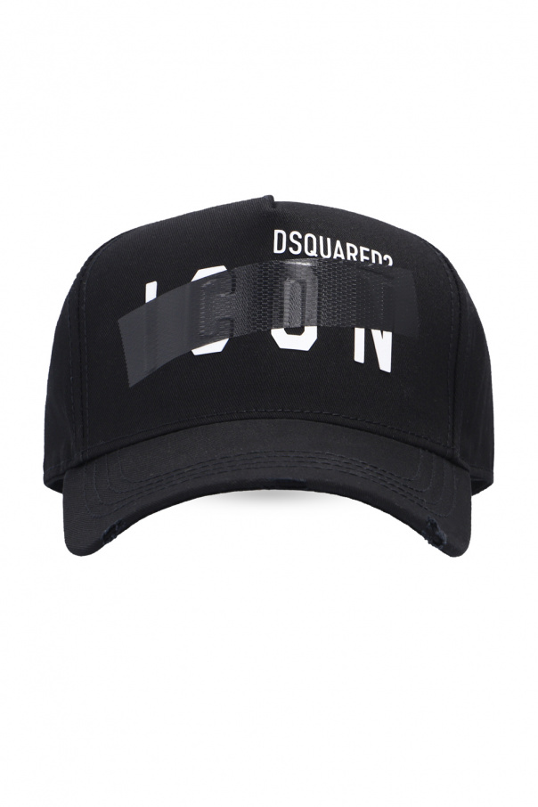 Dsquared2 Baby Cream Trapper Hat