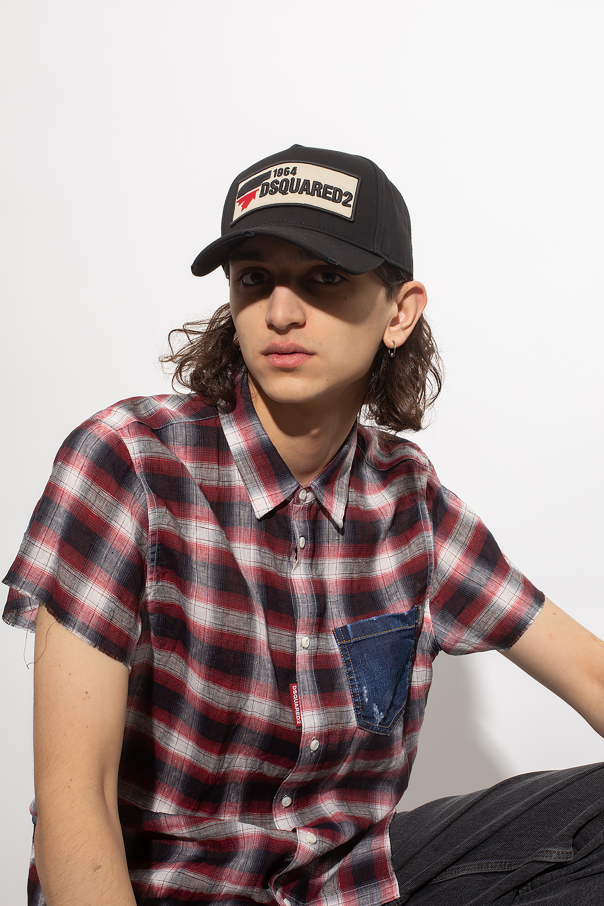 Dsquared2 Czapka z daszkiem z logo