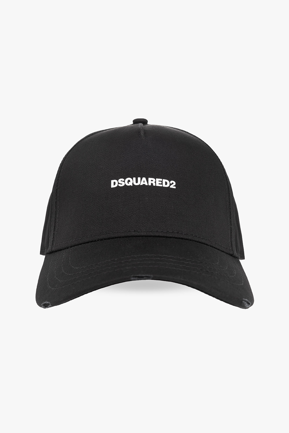 Dsquared2 Kids logo-print cotton baseball cap - Black