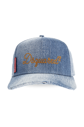Denim baseball cap