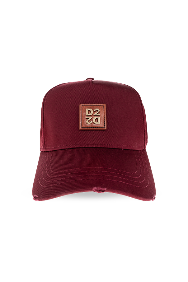 Dsquared2 Deep Burgundy Baseball Cap od Dsquared2