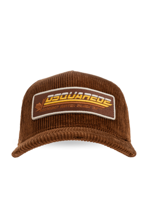 Corduroy baseball cap