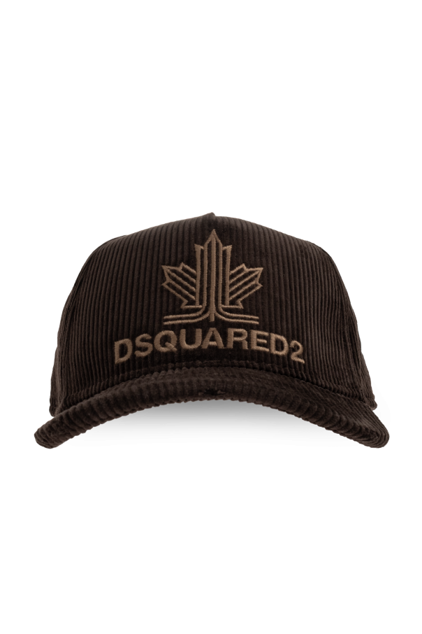 Corduroy baseball cap od Dsquared2