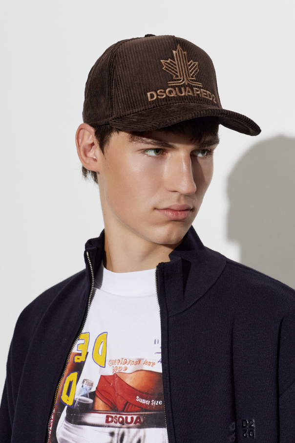 Dsquared2 Gorra de pana