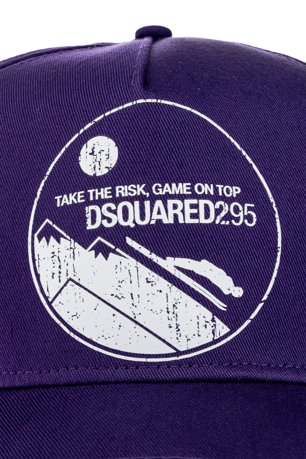 Dsquared2 Șapcă cu cozoroc Dsquared2 violet pentru connaisseurii accesoriilor rafinate