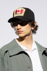 Dsquared2 BLACK Patched baseball cap