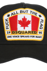 Dsquared2 BLACK Patched baseball cap
