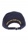 Dsquared2 NAVY BLUE Patched baseball cap