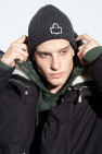 MARANT BLACK Beanie with logo