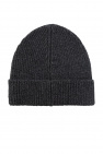 MARANT BLACK Beanie with logo