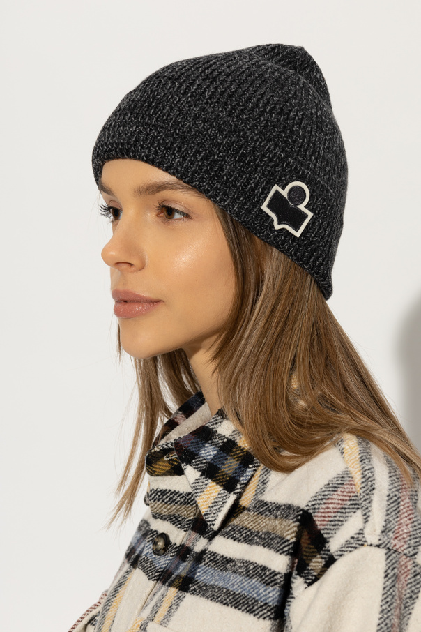 Women's Bayle Merino Wool Beanie In Anthracite