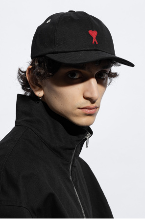 Ami Alexandre Mattiussi Baseball cap with logo