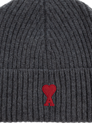 Ami Alexandre Mattiussi Mütze mit Logo-Patch