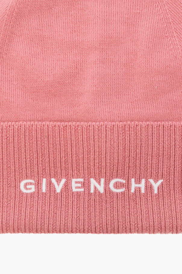 Givenchy Givenchy logo piqué intarsia scarf