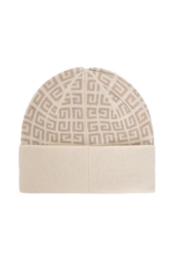 givenchy Shimmering Monogrammed beanie
