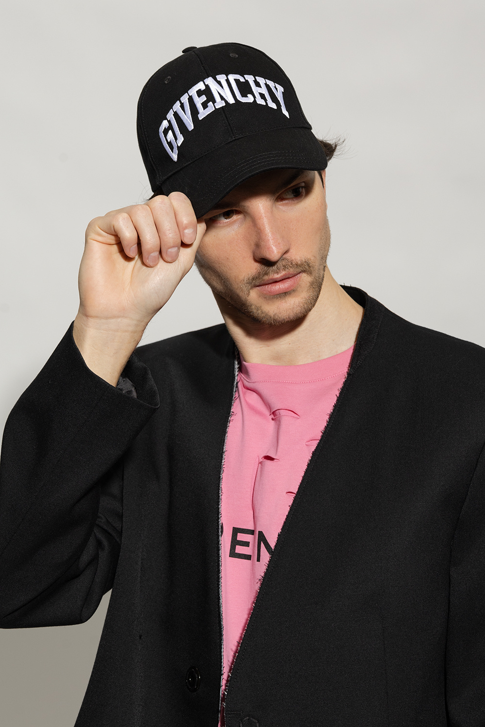 givenchy Schwarz Baseball cap