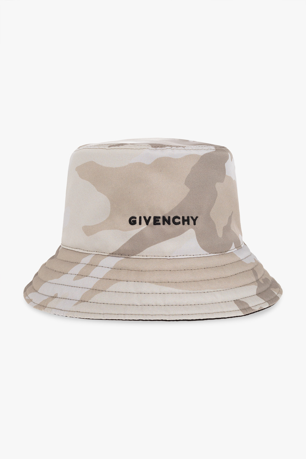 SVNX Mesh Bucket Hat With Pocket Detail-Black for Men