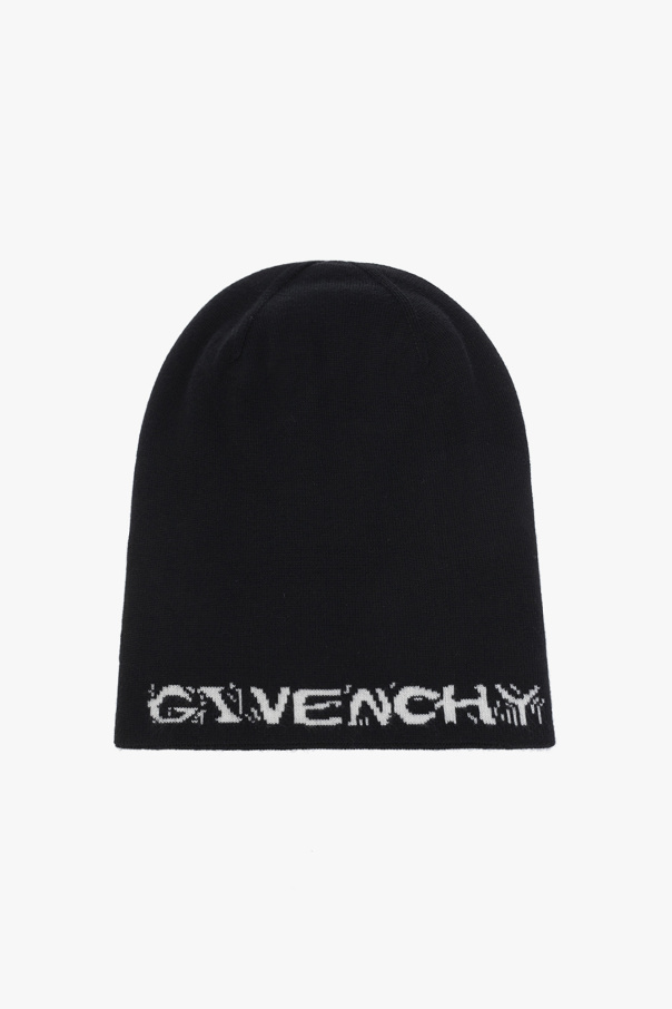 givenchy trim Reversible beanie