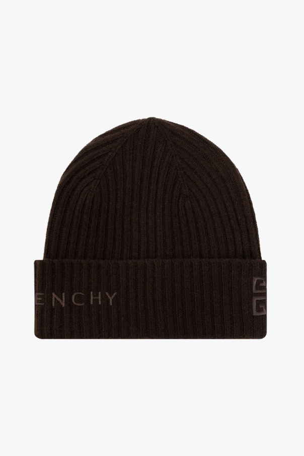 givenchy shimmer Beanie with logo