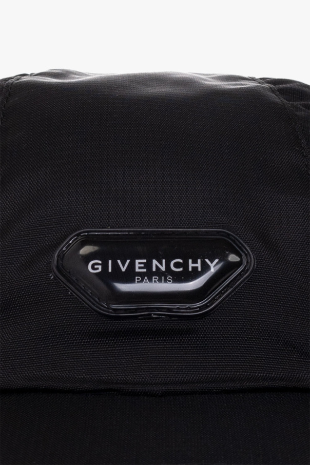 Givenchy Givenchy Kids Pantoletten mit Logo-Print Rot