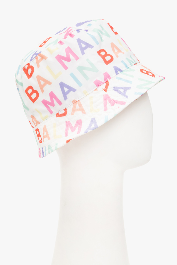 Balmain Kids Hat with logo
