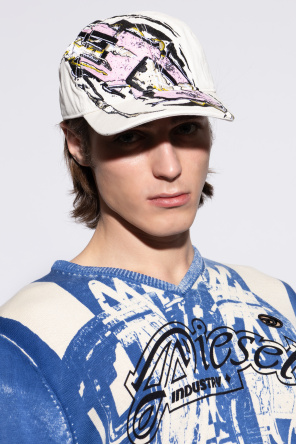 Cap with visor `c-eiffel` od Diesel