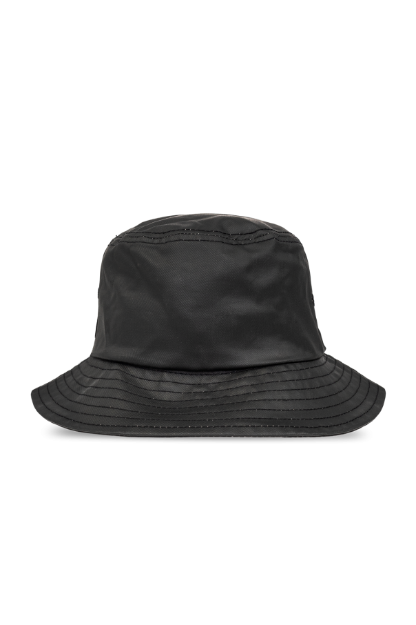 ‘C-FISH-COAT’ bucket hat with logo od Diesel
