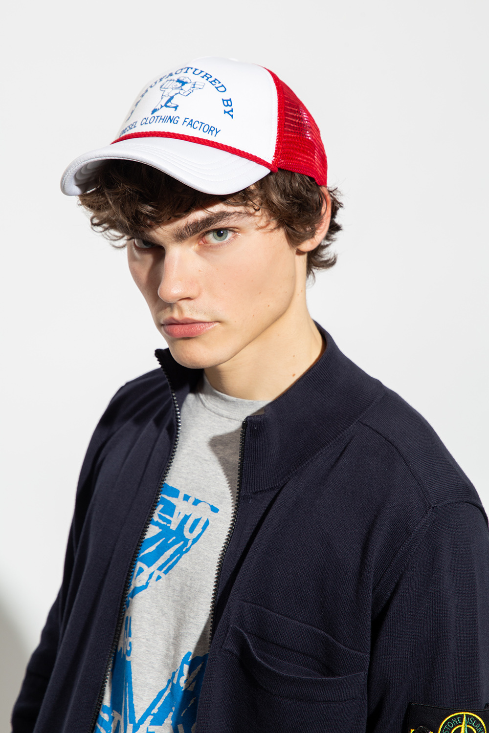 Diesel 'C-Knut' baseball cap