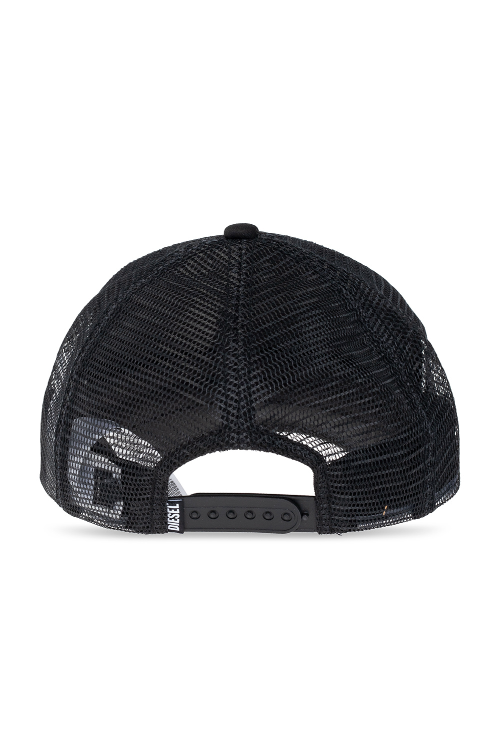 Diesel 'yellow logo patch cap