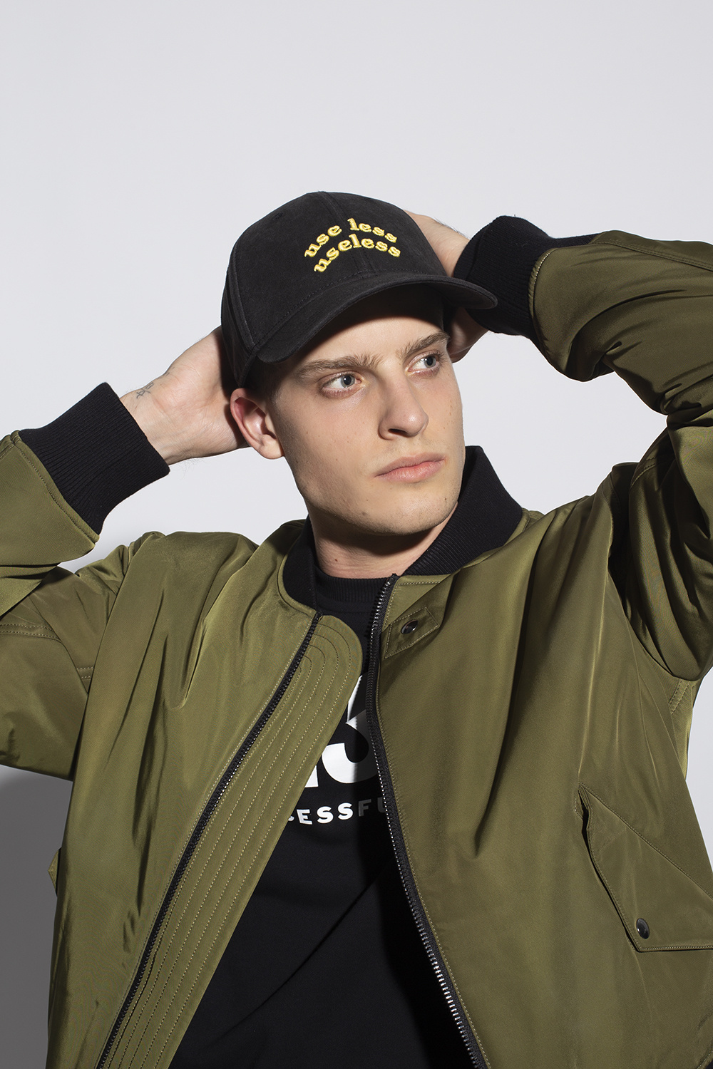 Diesel Baseball cap with lettering