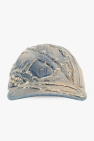 Diesel beige ‘C-OBI-DNM’ denim baseball cap