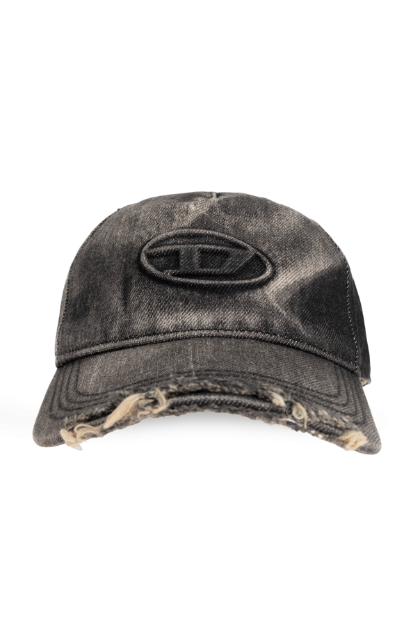 Cap with visor 'C-SEYMON-BLACK' od Diesel