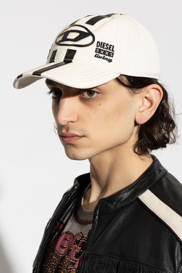 Diesel ‘C-STRIPE’ baseball cap