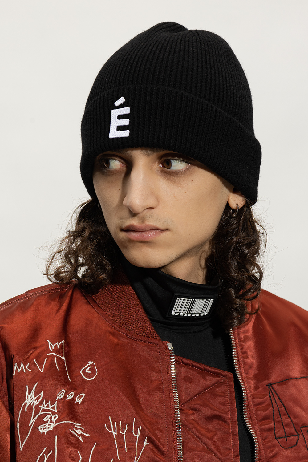 Etudes Wool beanie with logo