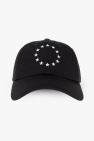The hat fits most heads with its adjustable back snap buckle