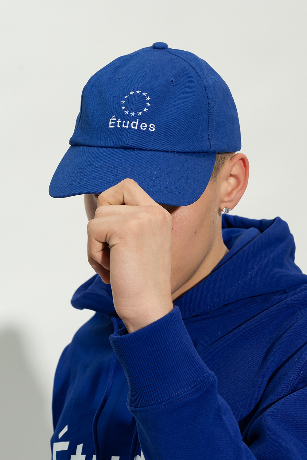 Etudes Baseball cap with logo