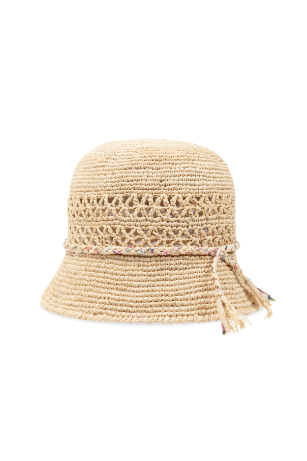 Bonpoint  ‘Fania’ raffia pom hat